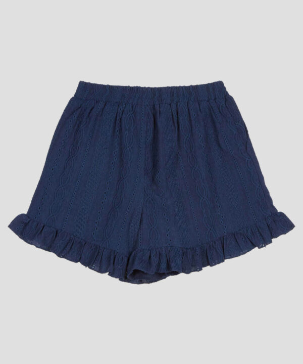 Guess Shorts In Maglia Total Blu Bambie Ragazze