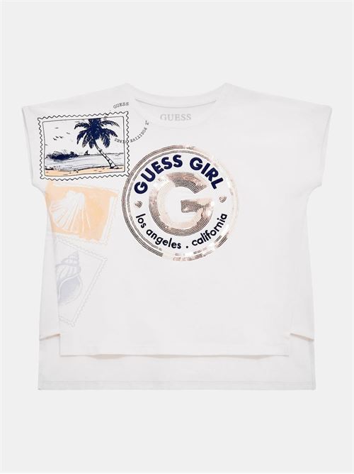 Guess T-shirt Bianca Bambine