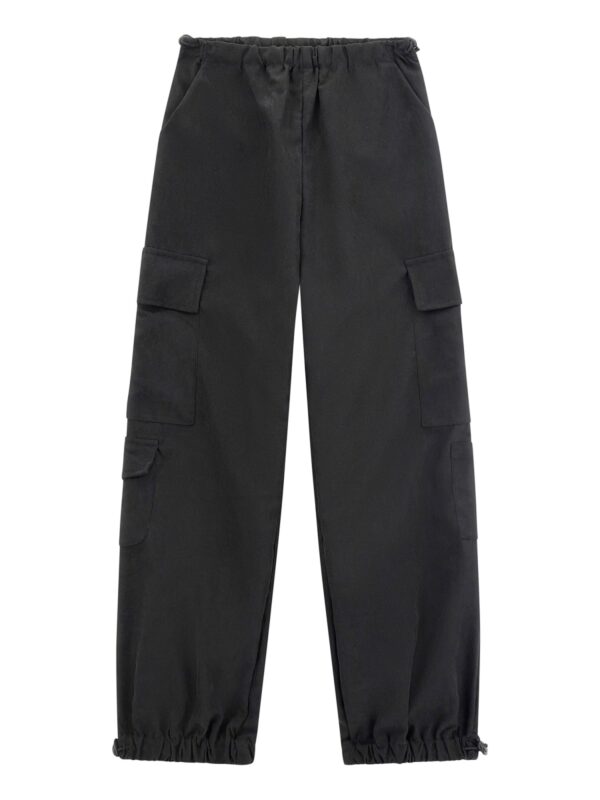 Guess Pantaloni Cargo Total Black Bambine