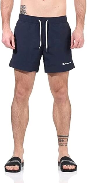 Champion Legacy Beachshorts AC Small Logo Costume a Pantaloncino Uomo