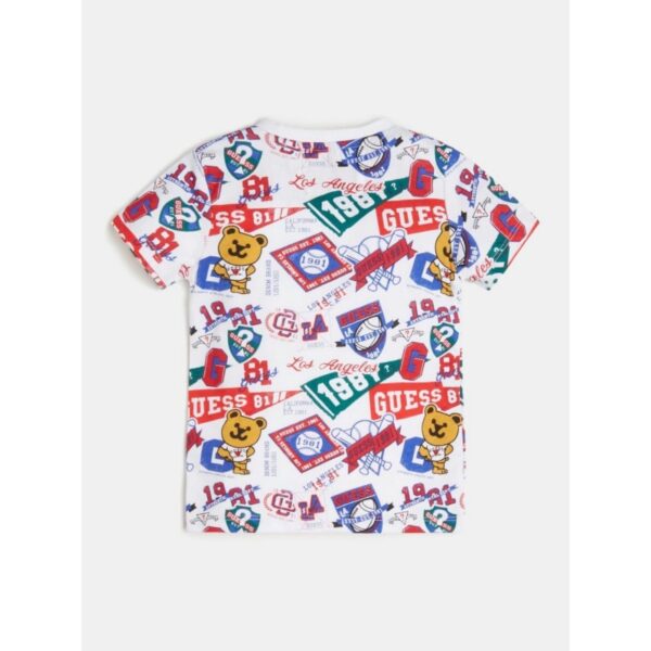Guess Kid T-shirt Girocollo Multicolore Bambino