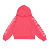Champion Felpa Con Cappuccio Total Pink Bambina