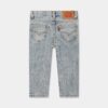Jeans grigio per neonata con patch logo Levi's Kids