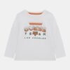 Guess T-shirt stampa logo frontale Bianca Bambini
