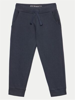 Guess Kids Pantaloni Tuta Blu Bambino