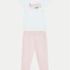 Guess Completo  Regular Fit da bambina Bianco Rosa