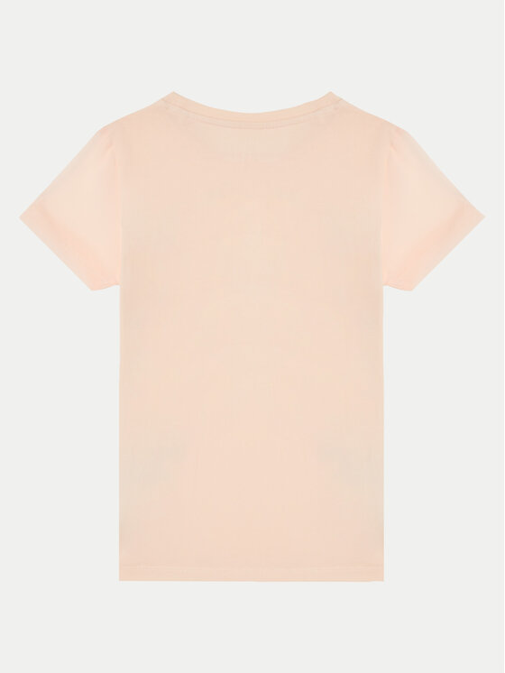 Guess T-shirt Rosa Regular Fit Bambina