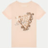 Guess T-shirt Rosa Regular Fit Bambina