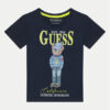Guess T-shirt  Regular Fit Blu scuro Bambino