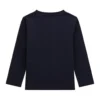 Guess T-shirt Maniche Lunghe Regular Fit Blu scuro Bambino